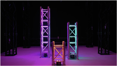 Lydney Music - Outdoor Battery Uplighter Hire