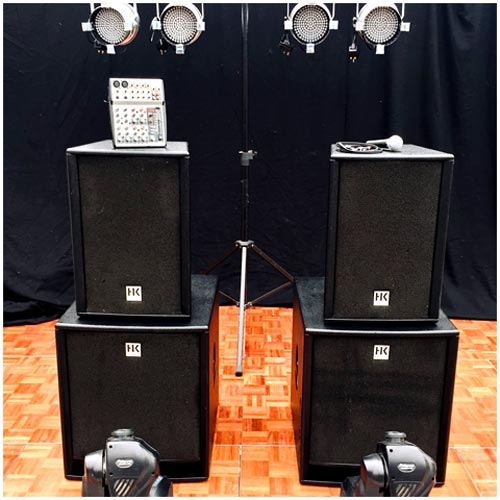 Lydney-Music-PA-System-200 Lydney Music - PA System 200 – For up to 100 guests (£115)